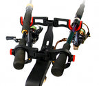 Double Rod Holder for Boat Fishing, ABS Plastic – product photo