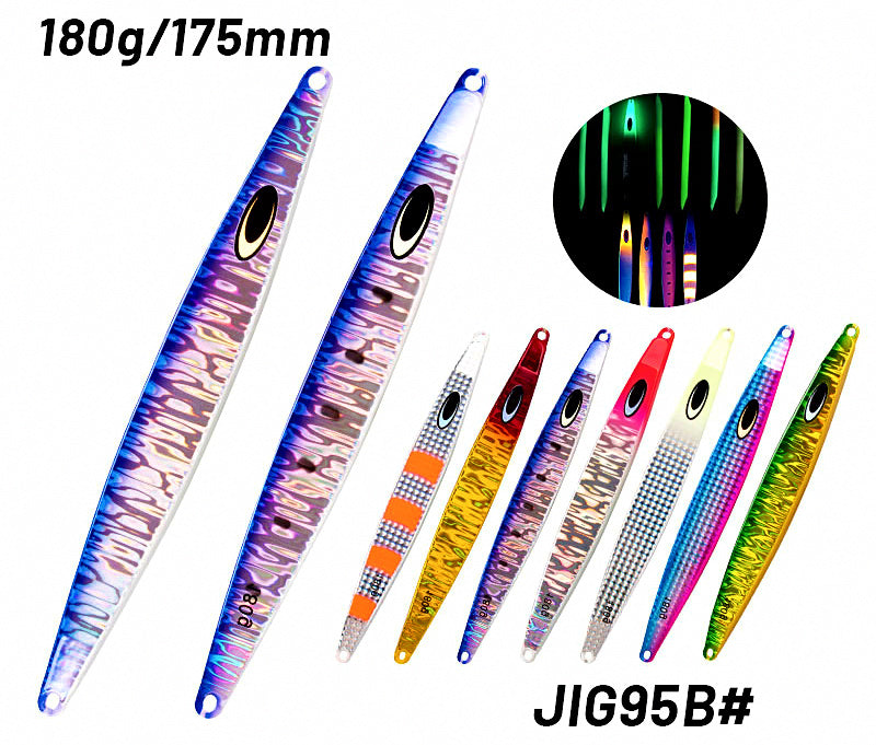 Glow Slow Pitch Jig, 180 g (6.3 oz) – product photo