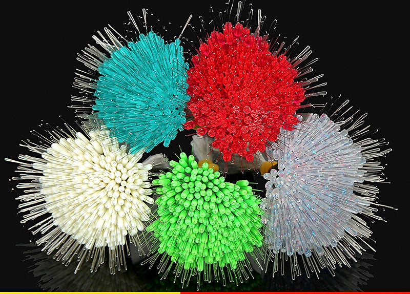 Silicone Space Beads Rig Stopper, Sizes L–3S, 100/300 pcs – product photo