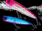 Floating Topwater Popper Lure, 21 g & 55 g (0.74 & 1.94 oz) – product photo
