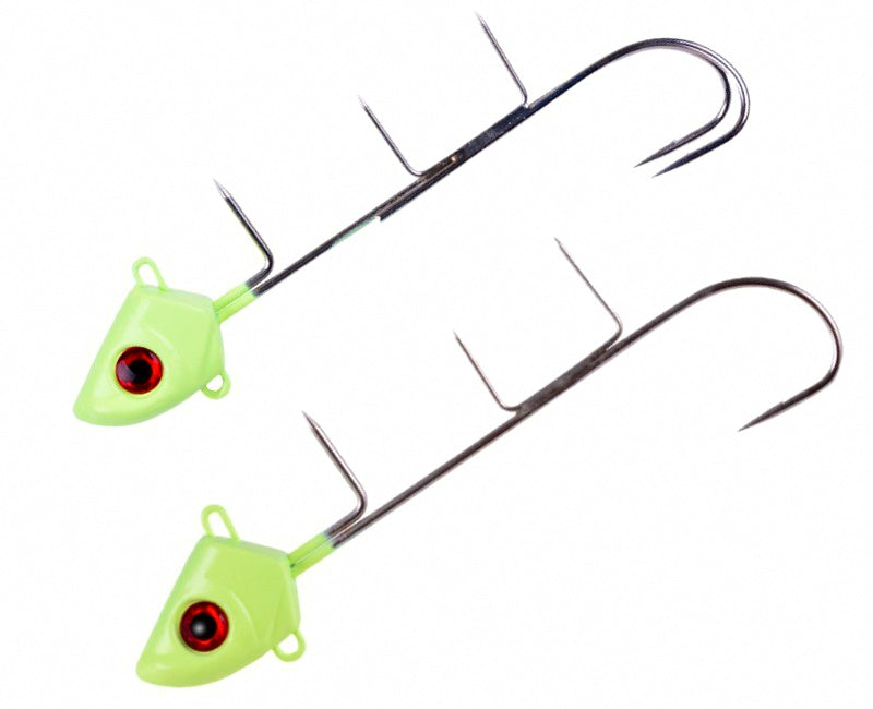 Glow Lead Head Jig Hook with Wire Leader, 15–30 g (0.5–1.1 oz) – product photo