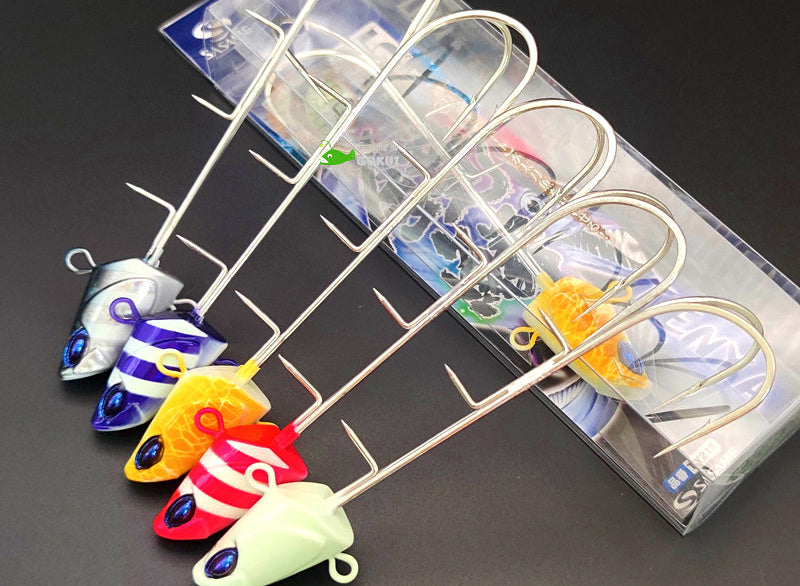 Glow Casting Jig w/ Double Assist Hooks, 37–150 g (1.3–5.3 oz) – product photo
