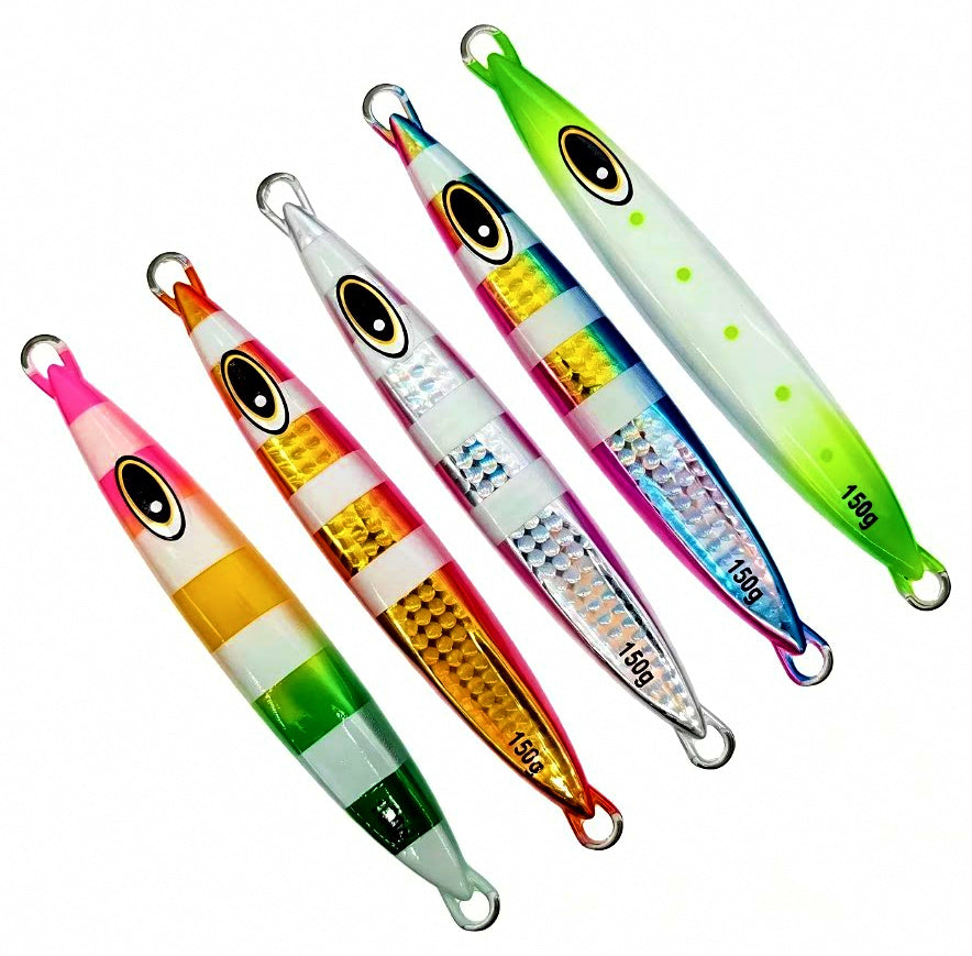 Deep Sea Metal Jig, 150–800 g (5.3–28.2 oz)