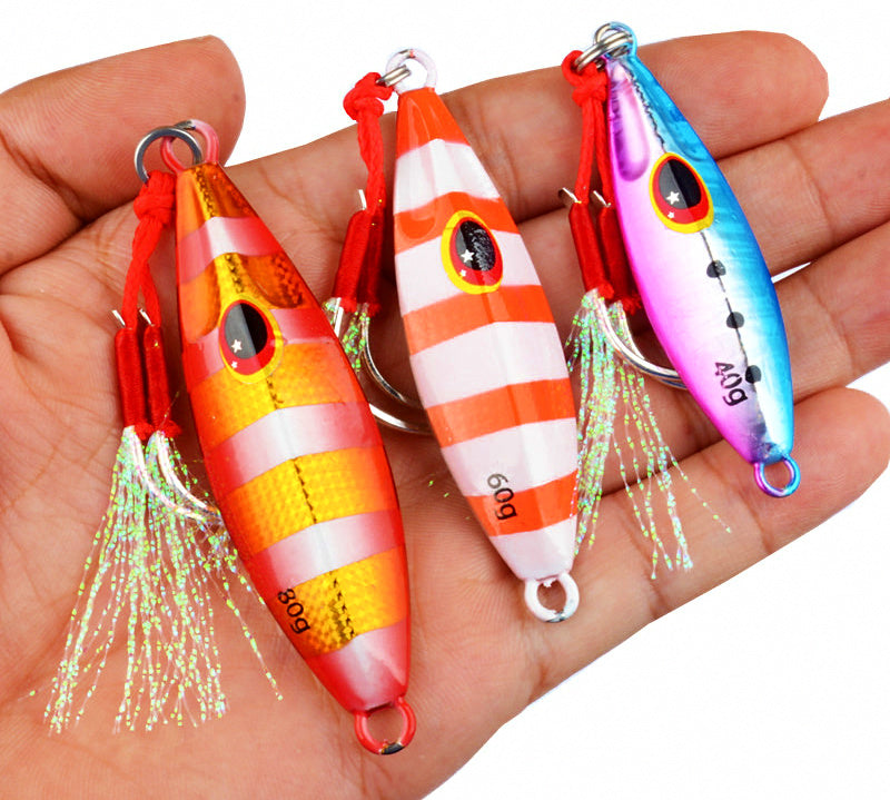Glow Stripe Metal Jig, 40–80 g (1.4–2.8 oz) – product photo