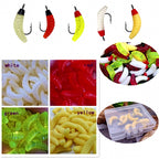 Maggot Grub Soft Bait, 2 cm (0.8 in), 0.4 g