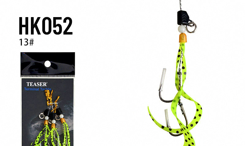 Skirted Assist Hook for Metal Jigs, Size 13#, 3-Pack – product photo