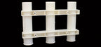 ABS Boat Fishing Rod Holder, Black or Clear White – product photo