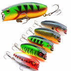 Topwater Popper Pencil Lure, 6 cm, 10.4 g (0.37 oz)