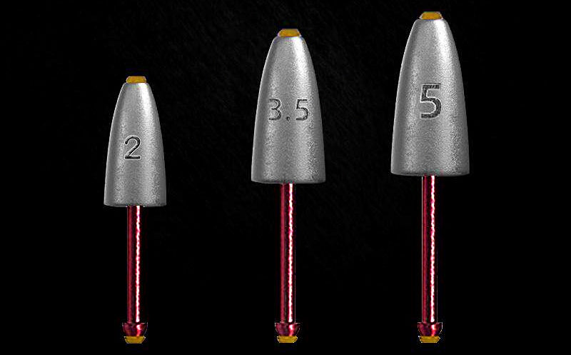 Bullet Sliding Sinker, 0.07–0.18 oz (2–5 g) – product photo
