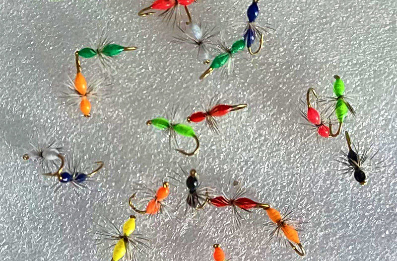 Hackle Ant Fly Hooks, Sizes 8–20, 5/10/20 Packs – product photo