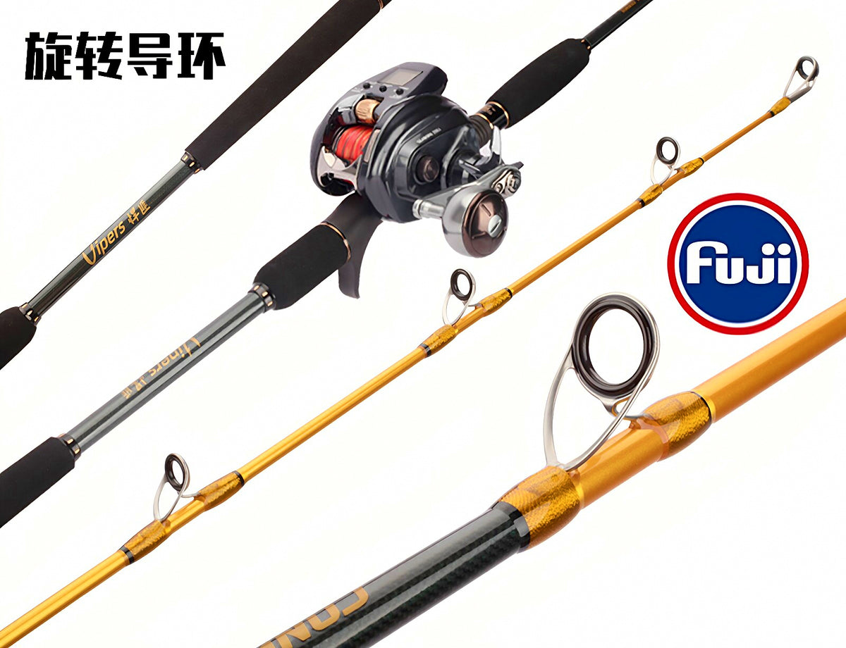 Electric Reel Jigging Rod, Carbon, 1.9–1.98 m (6 ft 3 in–6 ft 6 in) – product photo