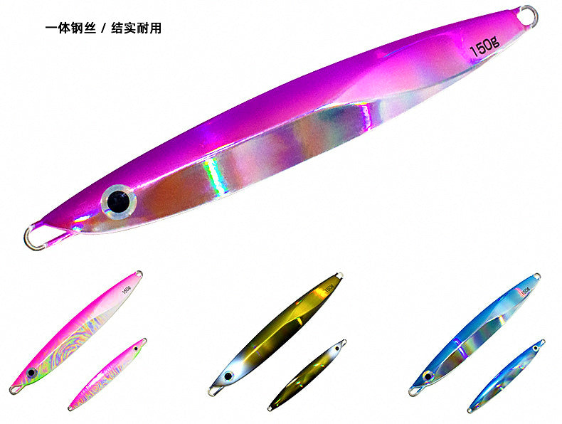 Laser Flat Fall Jig, 150–250 g (5.3–8.8 oz), No Hooks – product photo