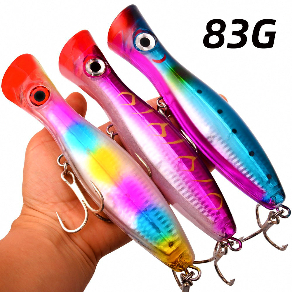 Saltwater Popper Lure, 16.5 cm (6.5 in), 83 g (2.9 oz) – product photo