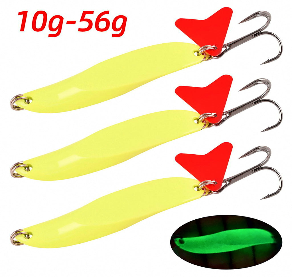 Glow Casting Spoon, Slant Cut, 10–56 g (0.35–2 oz) – product photo