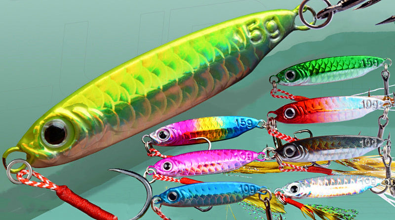 Casting Metal Jig, 7–30 g (0.25–1.06 oz), Hooked or Unrigged – product photo