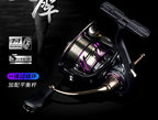 Spinning Reel, Metal Spool, Interchangeable Handle, 8 Bearings – product photo