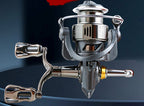 All-Metal Front Drag Spinning Reel, Double Knob, 2500-6000 – product photo