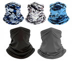 Quick-Dry Neck Gaiter Face Cover, Sun Mask, Unisex – product photo