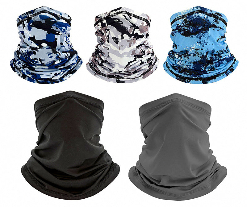 Quick-Dry Neck Gaiter Face Cover, Sun Mask, Unisex – product photo