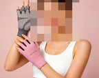 Half-Finger Fishing Sun Gloves, Thin Touchscreen – product photo