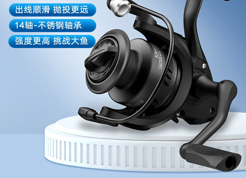 Front Drag Spinning Reel, Steel Spool, 14 Bearings, 1000–7000 – product photo