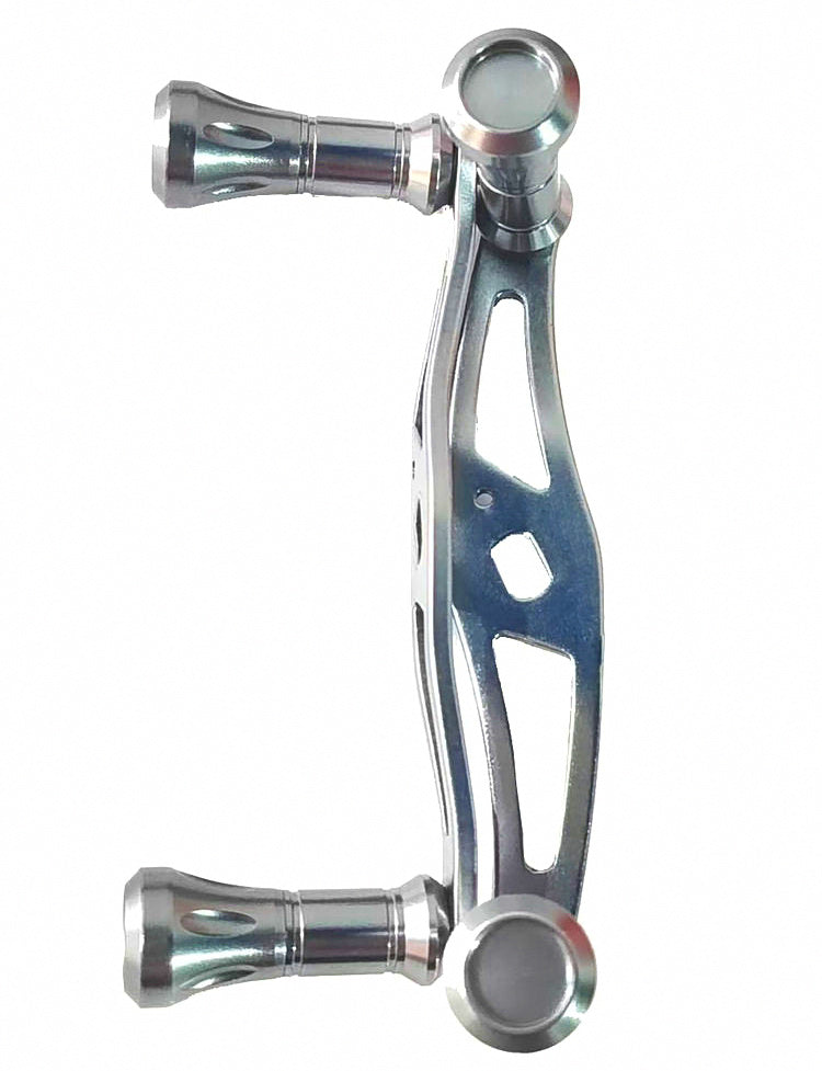 Aluminum Baitcasting Reel, Double Handle, Left or Right Hand – product photo