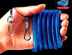 Steel Wire Retractable Rod Lanyard with Waterproof Case, 1–20 m – product photo