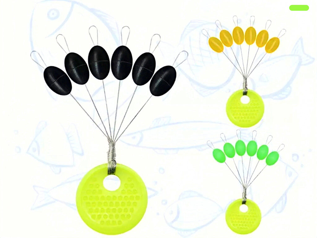 Luminous Silicone Space Beans, Float Stop Beads – product photo