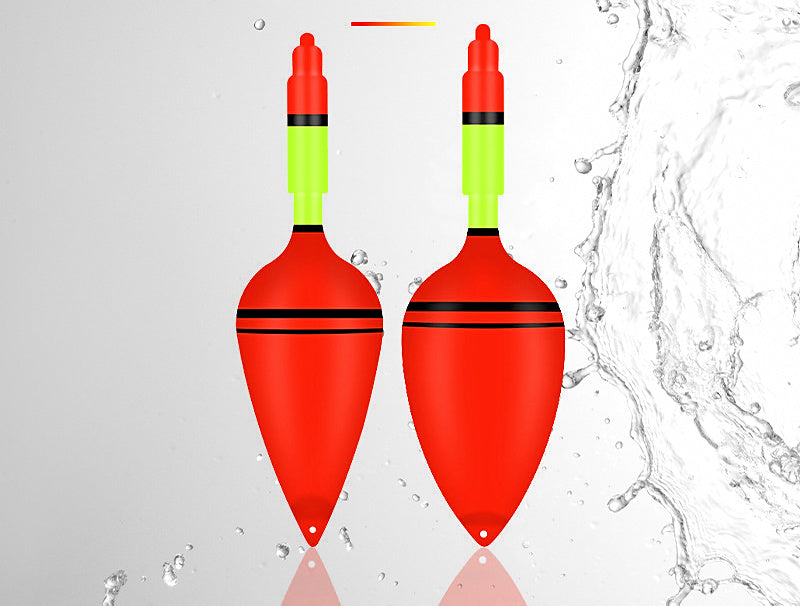 Pot-Belly Sea Fishing Float, Red or Black, 5 Sizes – product photo
