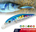 Sinking Minnow Lure, 70–105 mm (2.8–4.1 in) – product photo