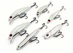 Sinking Minnow Pencil Lure, 5–22 g (0.18–0.78 oz), Mirror Plated – product photo