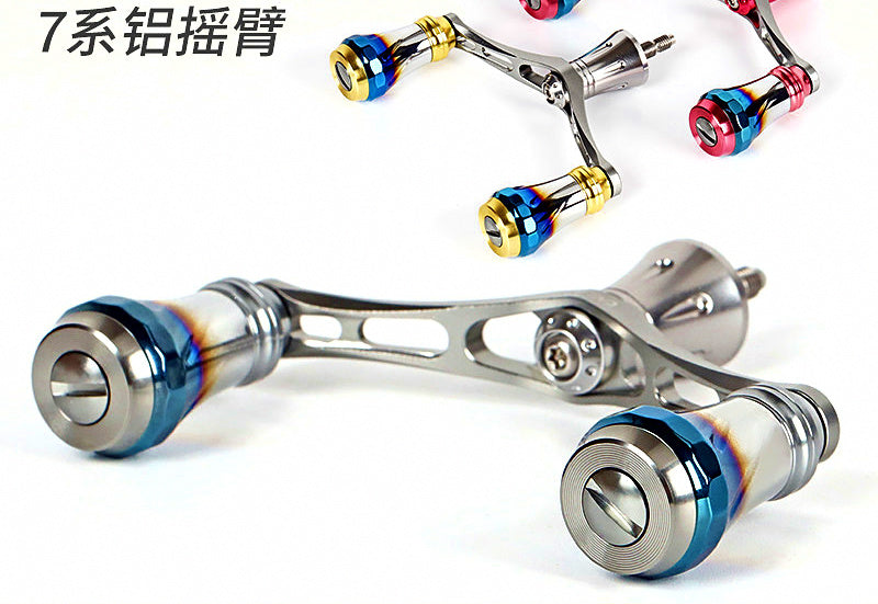 Aluminum Spinning Reel with Double Rocker Arm Handle – product photo