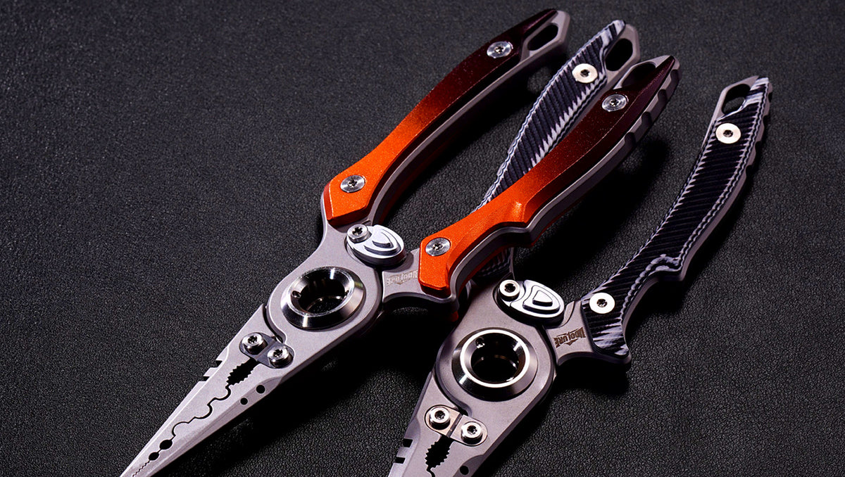 Stainless Steel Fishing Pliers, Line Cutter & Hook Remover – product photo