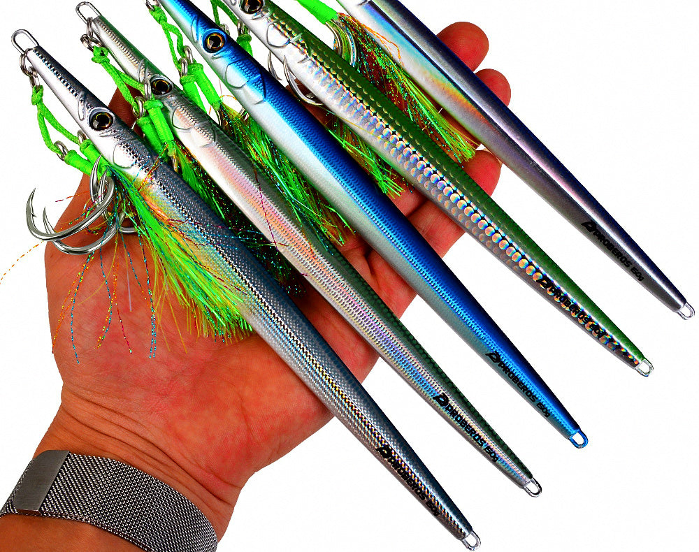 Speed Jig, 80–150 g (2.8–5.3 oz), Bare or With Hooks – product photo
