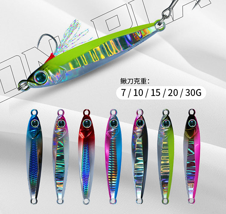 Casting Metal Jig, 7–40 g (0.25–1.4 oz), Bare or Hooked – product photo