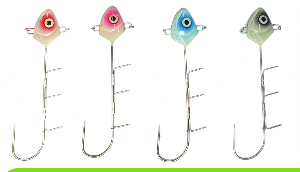 Glow Cutlassfish Jig with Head Hook, 60–150 g (2.1–5.3 oz) – product photo