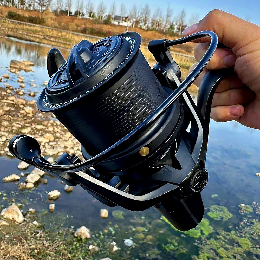 Long Cast Spinning Reel, Front Drag, 8000–14000 Size – product photo