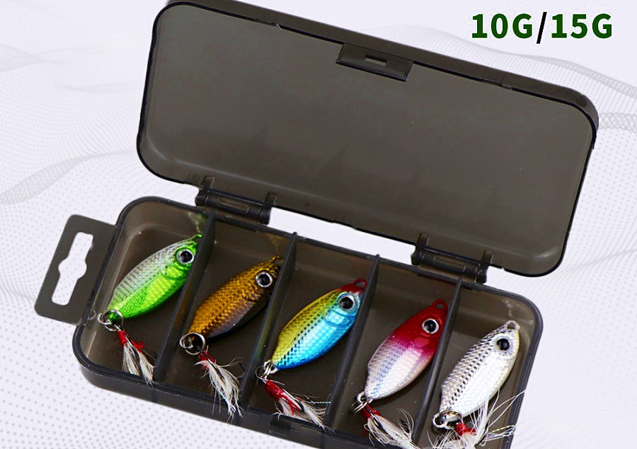 Mini Casting Metal Jig Combo Set, 10–15 g (0.35–0.53 oz) – product photo