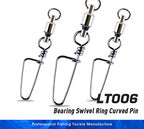 Stainless Steel Bearing Swivel with Snap, Size 1 – product photo