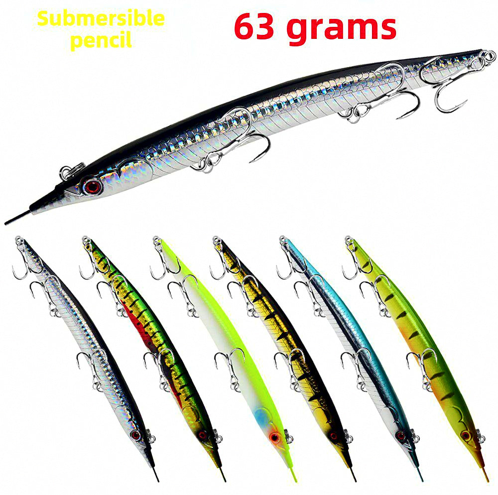 Sinking Pencil Lure, 63 g (2.2 oz), 19 cm (7.5 in) – product photo