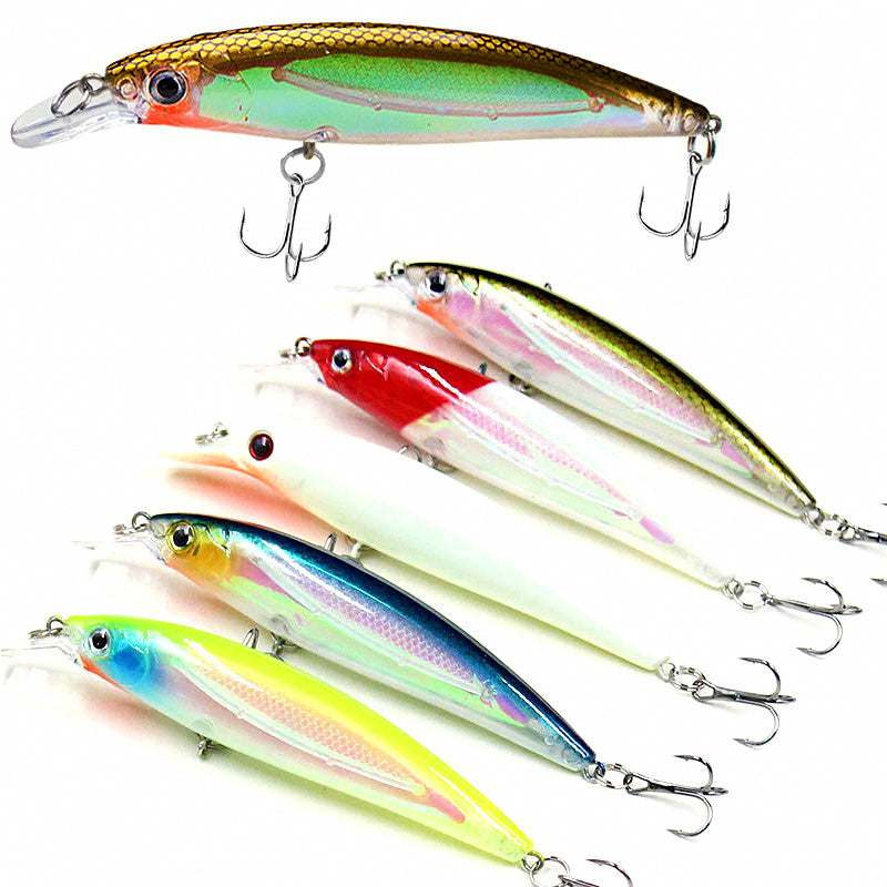 Minnow Hard Bait Lure, Glow & Color Options
