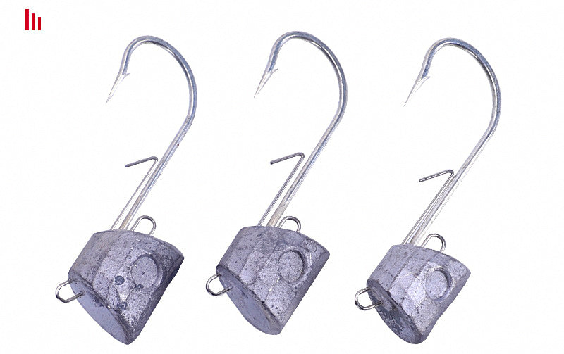 Lead Head Jig Hook, Barbed, 55-95 g (1.9-3.4 oz) – product photo