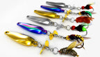 Weighted Spinner Fly Lures, 3.5–5 g (0.12–0.18 oz), 6-Pack – product photo