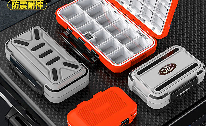 Waterproof Tackle Storage Box for Hooks & Lures, 4 Sizes – product photo