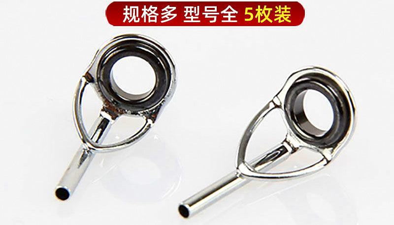 Rod Tip Top Guides, 5-Pack, Ring Sizes 4–8 – product photo