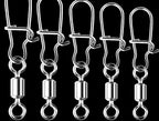 Stainless Steel Safety Pin Snap, Figure-8 Ring, Sizes 14–3/0 – product photo