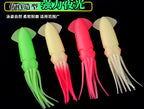 Glow Octopus Squid Soft Lure, 5-Pack, 12 cm & 15 cm – product photo