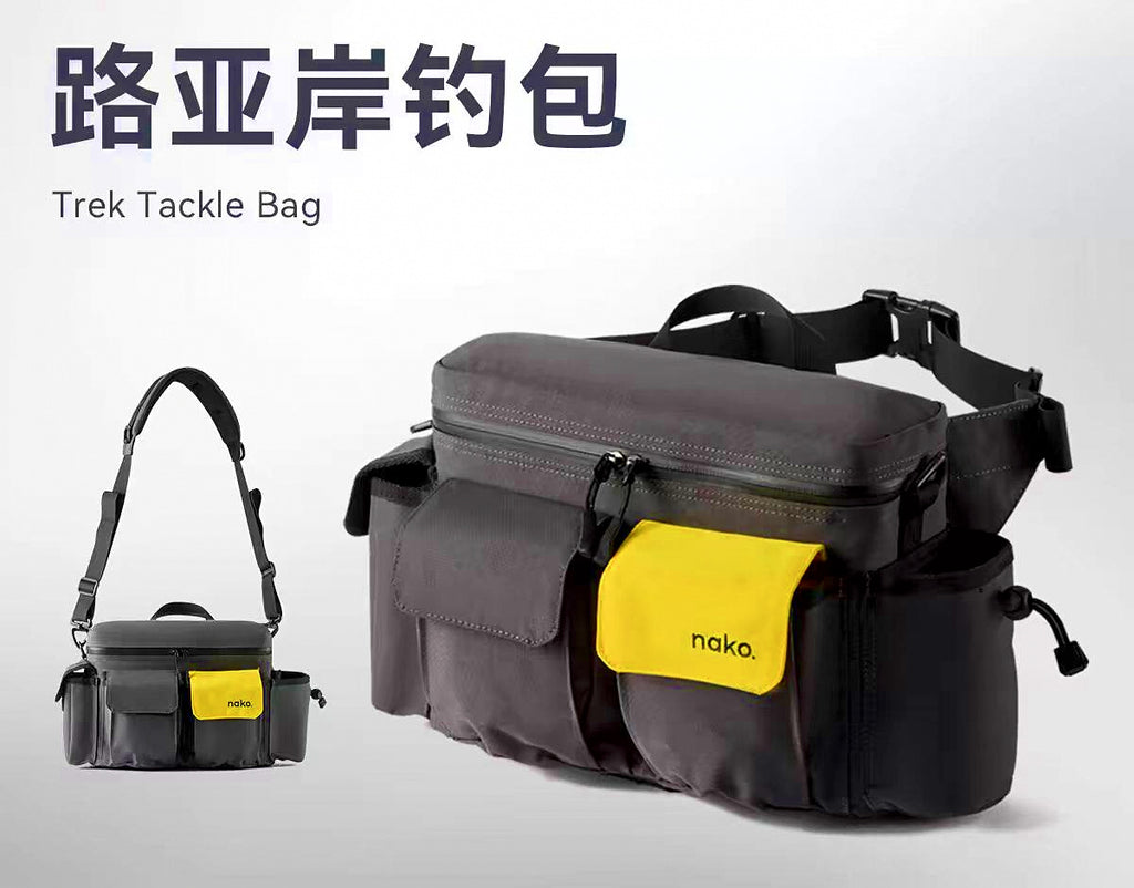 Fishing Waist Bag, Large Capacity Tackle Storage Pack – product photo
