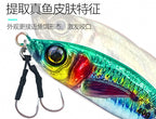 Bass-Shaped Metal Jig with Hook, 7–80 g (0.2–2.8 oz) – product photo