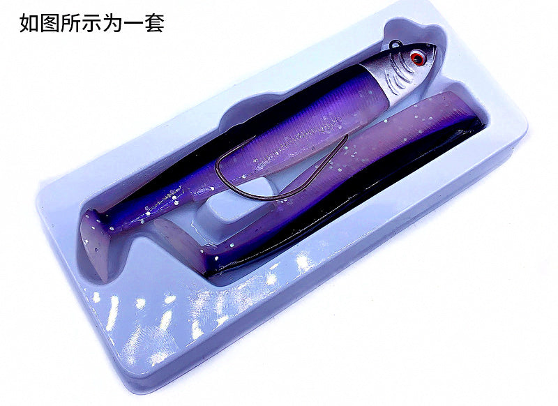 Jighead Paddle Tail Soft Swimbait, 2 Pack, 15 g or 30 g – product photo